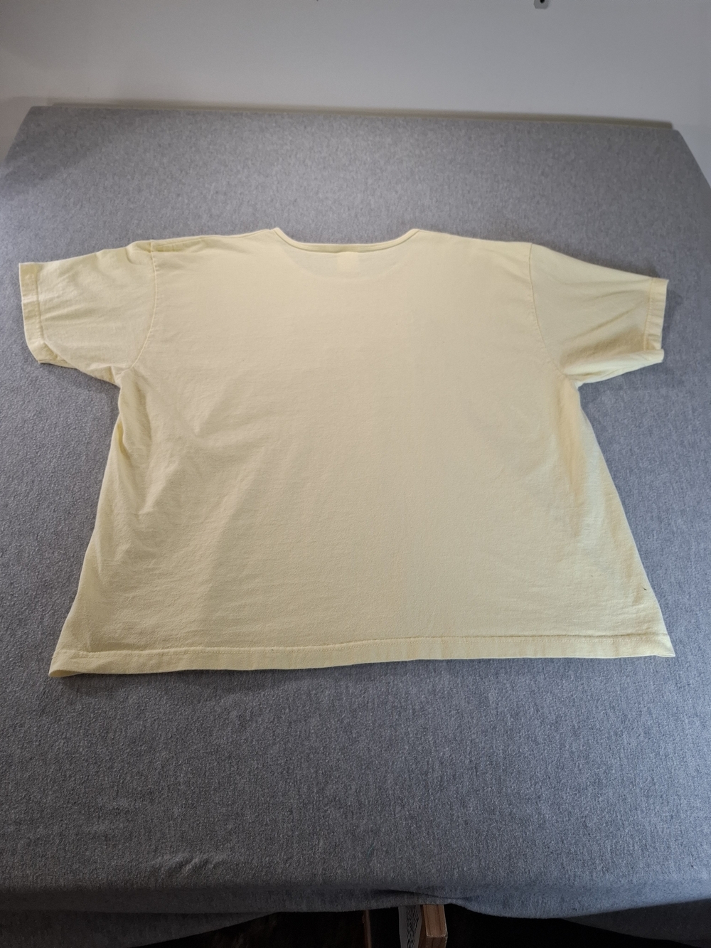 90's Yellow Palm Embroidered Short Sleeve Tee Size XXL - Picture 7 of 8